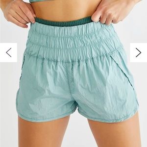 Free People Way Home Shorts- Bayside Blue